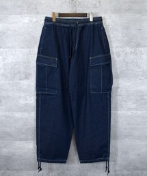 vintage like loose fit denim cargo pants/ヴィンテージ ライク ルーズフィット デニム カーゴパンツ