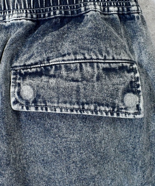 vintage like loose fit denim cargo pants/ヴィンテージ ライク ルーズフィット デニム カーゴパンツ（カーゴパンツ）｜Anytime Songs（エニータイムソングス）