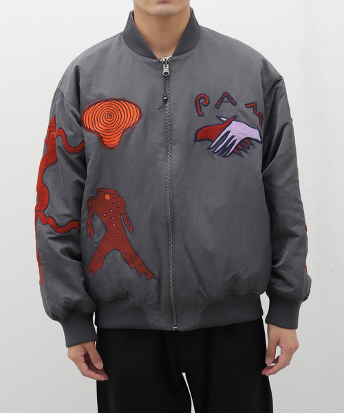 P.A.M. / パム】MARKINGS REVERSIBLE BOMBER JACKET（その他