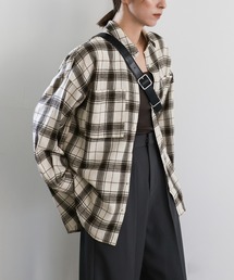 select MOCA | チェックロングシャツ(シャツ/ブラウス)