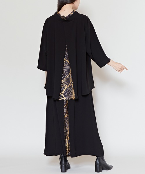 カヤ（カヤ）の「【カヤ】四季 冬装い八掛スカート（スカート・レディース・ネイビー/グリーン/レッド/ブラック/バーガンディー・FREE）」の10枚目の写真