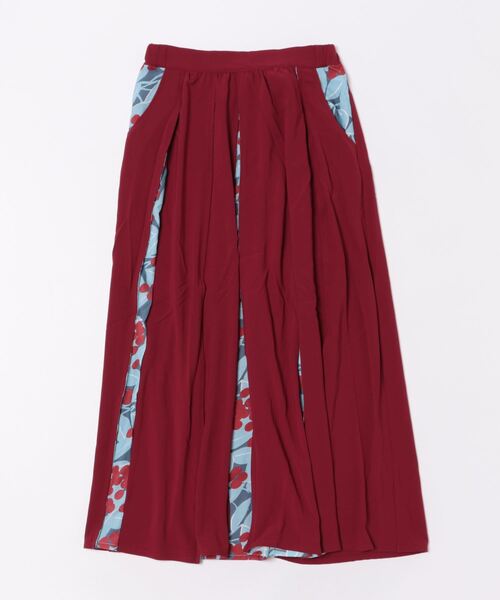 カヤ（カヤ）の「【カヤ】四季 冬装い八掛スカート（スカート・レディース・ネイビー/グリーン/レッド/ブラック/バーガンディー・FREE）」の22枚目の写真