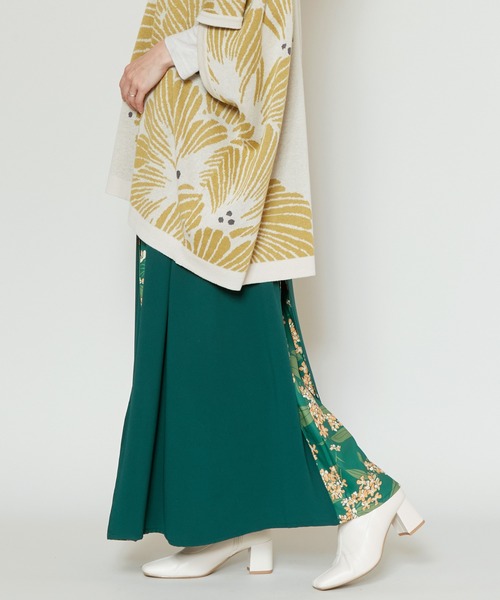 カヤ（カヤ）の「【カヤ】四季 冬装い八掛スカート（スカート・レディース・ネイビー/グリーン/レッド/ブラック/バーガンディー・FREE）」の20枚目の写真