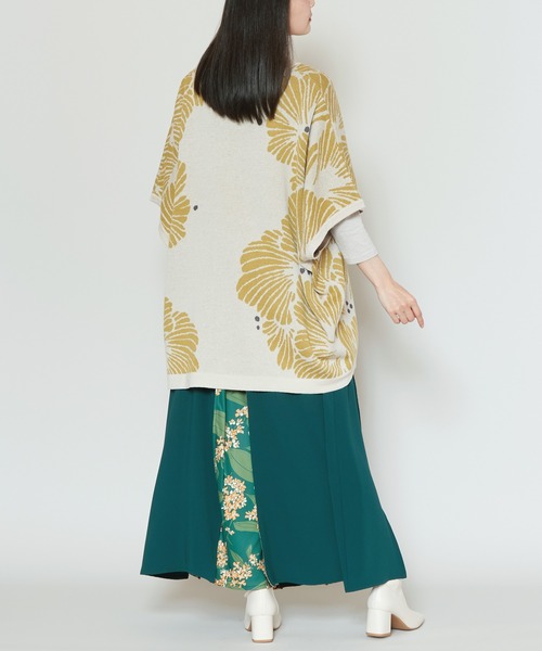 カヤ（カヤ）の「【カヤ】四季 冬装い八掛スカート（スカート・レディース・ネイビー/グリーン/レッド/ブラック/バーガンディー・FREE）」の19枚目の写真