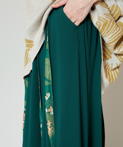 カヤ（カヤ）の「【カヤ】四季 冬装い八掛スカート（スカート・レディース・ネイビー/グリーン/レッド/ブラック/バーガンディー・FREE）」の21枚目の写真