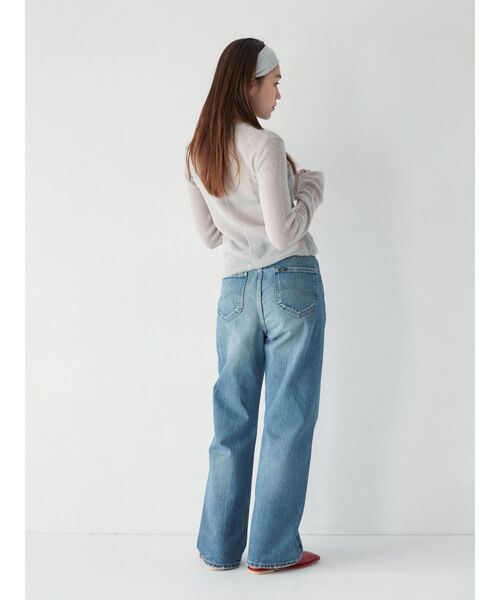 Ungrid（アングリッド）の「シアーフィットニット（ニット/セーター・レディース・アイボリー/ライトグレー/ブラック/ブルー/パープル・FREE）」の12枚目の写真