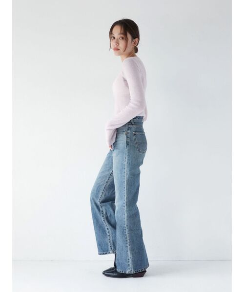 Ungrid（アングリッド）の「シアーフィットニット（ニット/セーター・レディース・アイボリー/ライトグレー/ブラック/ブルー/パープル・FREE）」の17枚目の写真