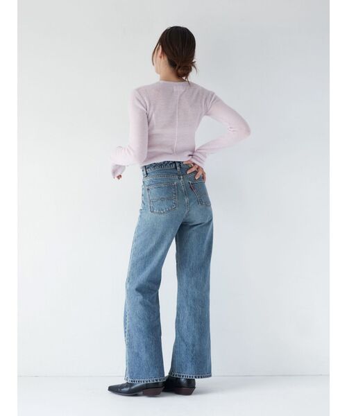 Ungrid（アングリッド）の「シアーフィットニット（ニット/セーター・レディース・アイボリー/ライトグレー/ブラック/ブルー/パープル・FREE）」の18枚目の写真