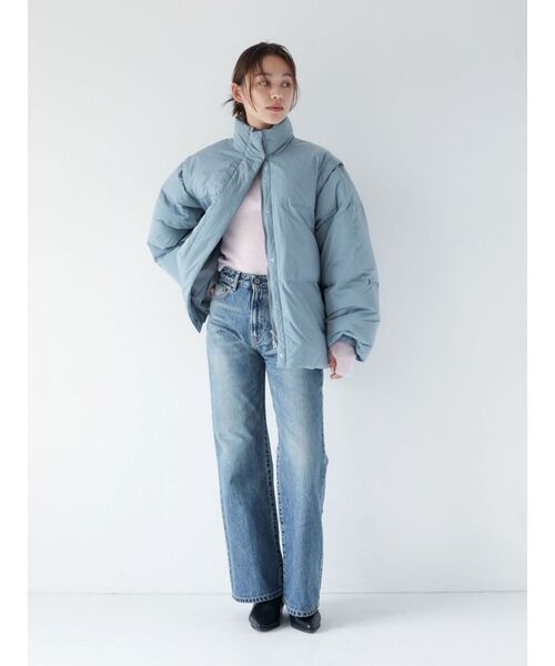 Ungrid（アングリッド）の「シアーフィットニット（ニット/セーター・レディース・アイボリー/ライトグレー/ブラック/ブルー/パープル・FREE）」の20枚目の写真