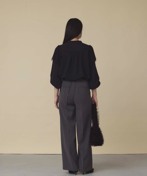 fifth（フィフス）の「カラーシャギーハンドバッグ（ハンドバッグ・レディース・ブラック/ブラウン/ピンク/ベージュ/ベビーピンク・FREE）」の7枚目の写真