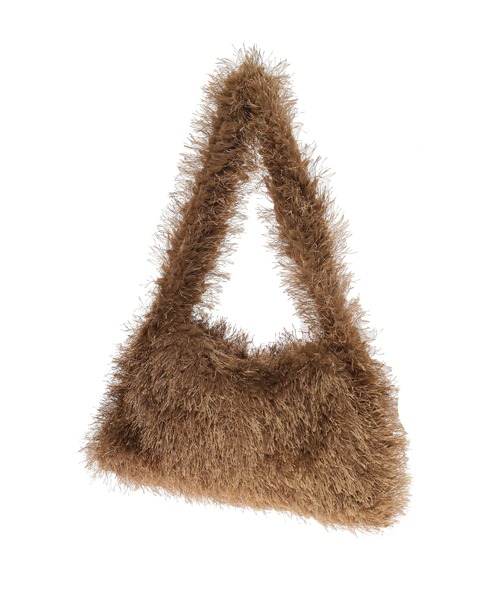 fifth（フィフス）の「カラーシャギーハンドバッグ（ハンドバッグ・レディース・ブラック/ブラウン/ピンク/ベージュ/ベビーピンク・FREE）」の18枚目の写真