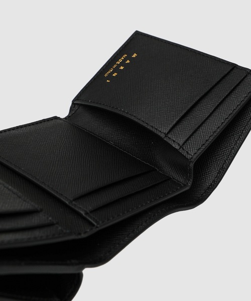 MARNI（マルニ）の「TRUNK TRIFOLD / 三つ折り財布（財布・レディース・ブラック・ONE SIZE）」の7枚目の写真
