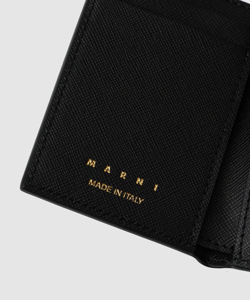MARNI（マルニ）の「TRUNK TRIFOLD / 三つ折り財布（財布・レディース・ブラック・ONE SIZE）」の10枚目の写真