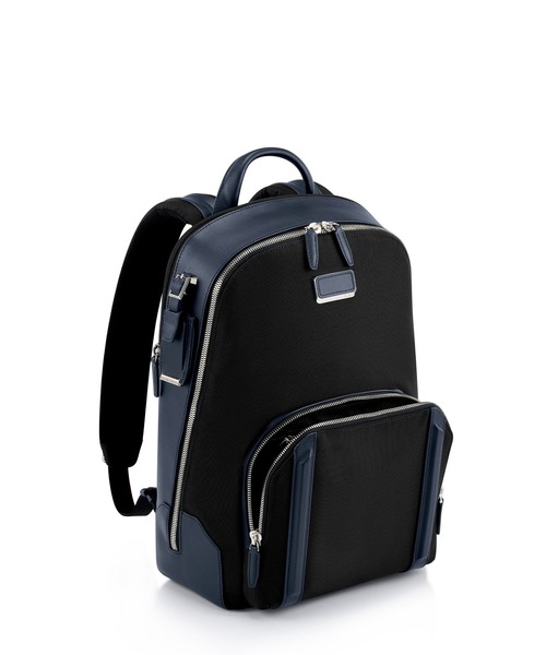 TUMI（トゥミ）の「JARVIS キャンパス・バックパック（A4/PC15インチまで対応）（バックパック/リュック・メンズ・ブラック×ブルー・FREE）」の2枚目の写真