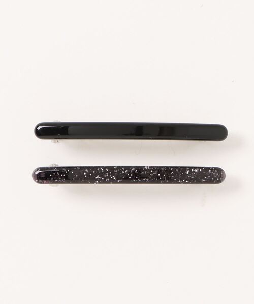 tone(トーン)の「【KuKuLu TOKYO】スリムミニバレッタ2本セット(バレッタ/ヘアクリップ・レディース・ブラック/ブラウン/グリーン/ベージュ・FREE)」の9枚目の写真