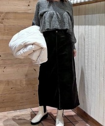 Lee | Lee / セミフレア コーデュロイ スカート（S～M）(スカート)