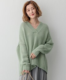 送料無料】バルキーニット バルキーセーター タートルネック」に