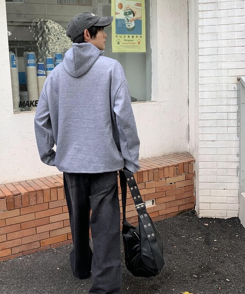 春服 脱着ボリュームハイネック 裾ドローコード絞れる オーバー
