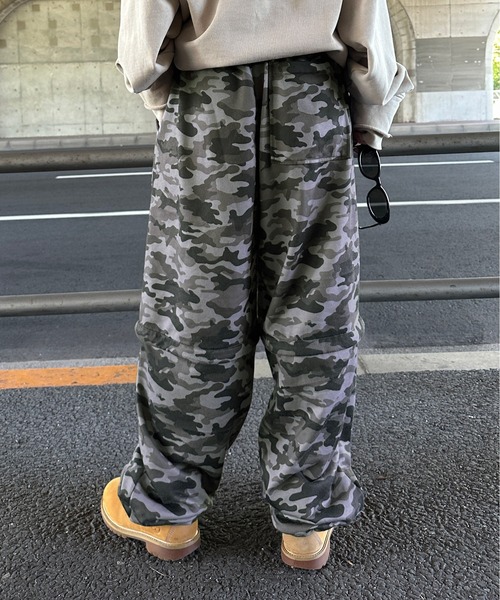 迷彩2wayスウェットパンツ（デニムパンツ）｜sedacle（セダクル
