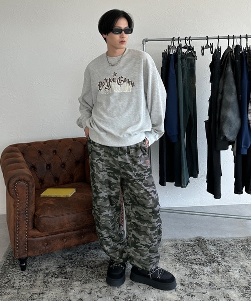 迷彩2wayスウェットパンツ（デニムパンツ）｜sedacle（セダクル