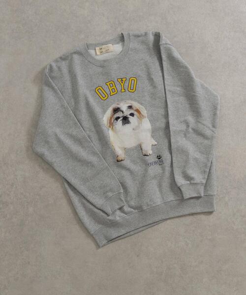 77circa（ナナナナサーカ）の「77circa　o by o-college sweat（スウェット・レディース・オフホワイト/グレー/ホワイト/ライトグレー・MEDIUM/X-LARGE）」の4枚目の写真