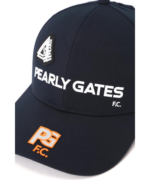 【セール】【PEARLY GATES】Pearlygates F.C.ロゴリサイクルツイルキャップ (UNISEX)（キャップ）｜PEARLY GATES（パーリーゲイツ）