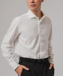 EDIFICE | ブラッシュドコットン イングリッシュスプレッドカラーシャツ(シャツ/ブラウス)