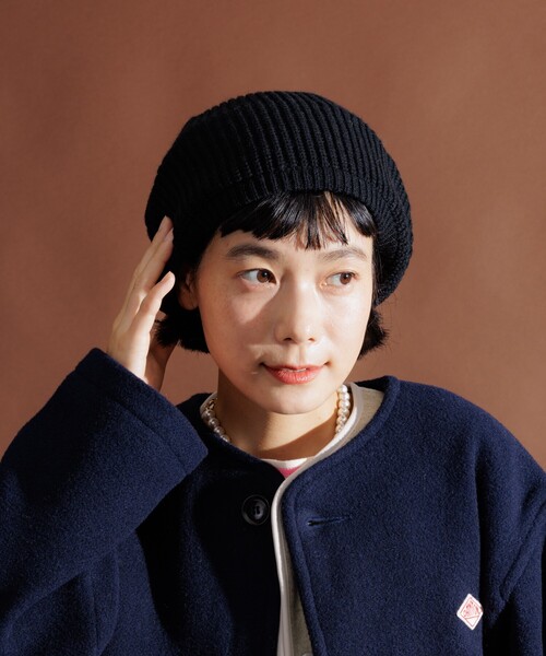 FREAK'S STORE(フリークスストア)の「ニットベレー帽(ハンチング/ベレー帽・レディース・ベージュ/ブラック/その他・ONE SIZE)」の10枚目の写真