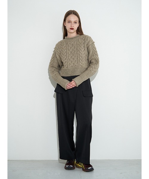 CHAROL（シャロル）の「パンツ（その他パンツ・レディース・ブラック・M）」の4枚目の写真