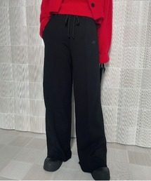 Ameri（アメリ）の「DENIM SWEAT DOCKING WIDE PANTS