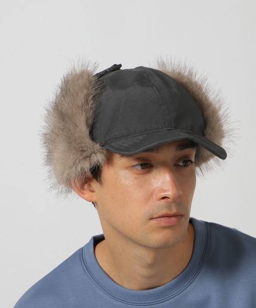 LAKOLE（ラコレ）の「フライトキャップ / 149310（キャップ・メンズ・ブラック/カーキ・9）」の3枚目の写真