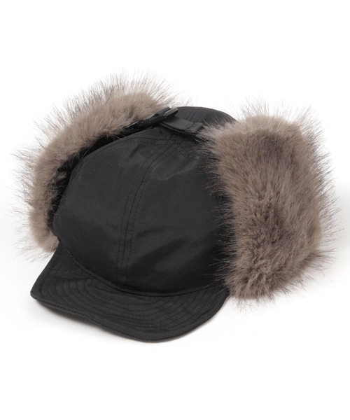 LAKOLE（ラコレ）の「フライトキャップ / 149310（キャップ・メンズ・ブラック/カーキ・9）」の5枚目の写真