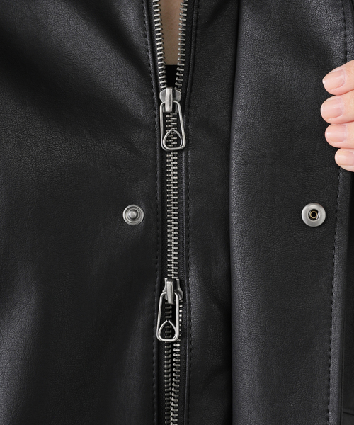 セール】Leather Like ブルゾン（ブルゾン）｜Plage（プラージュ）の