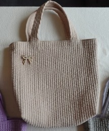 felice（フェリーチェ）の「【felice luxe】ブローチ付きトートバッグ（トートバッグ）」