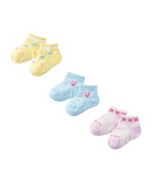 MIKI HOUSE | ローカットソックスパック3足セット(11cm-17cm)(ソックス/靴下)