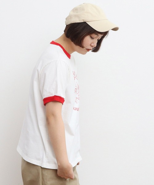 売れ筋商品|||CHILD WOMAN チャイルドウーマン  smile tiger リンガーTシャツ CHILD WOMAN - smile tiger リンガーTシャツ (0101CT006251
