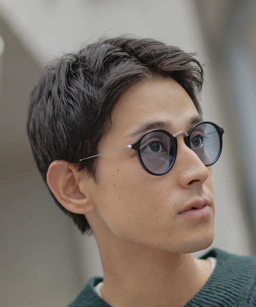 niko and...（ニコアンド）の「コンビボストンサングラス（サングラス・メンズ・グレー/ブラック・FREE）」の3枚目の写真