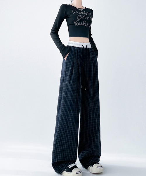 パンツ EVERYDAY I LIKE Rib Skirt & Pants EVERYDAY I LIKE.｜エヴリディアイライク（レディース）のパンツ