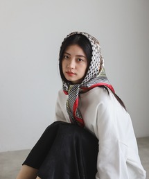 Bonjour Sagan | 柄スカーフ(90×90)(バンダナ/スカーフ)