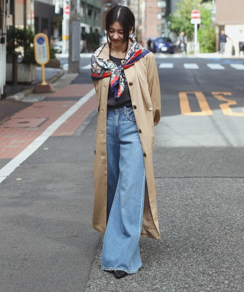 Bonjour Sagan（ボンジュールサガン）の「柄スカーフ(90×90)（バンダナ/スカーフ・レディース・レッド/ネイビー/その他・FREE）」の17枚目の写真