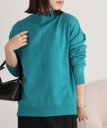 ニット セーター EGLANTINE エンボス加工プルオーバーニット レディース EGLANTINE ニット セーター エンボス加工プルオーバーニット