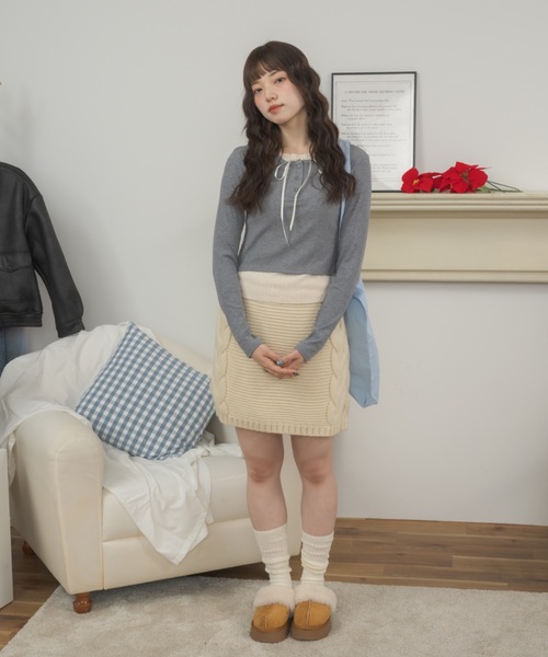 【haag】a holiday mini skirtミニスカート★韓国人気★追跡可能 61888344b_b_10.jpg