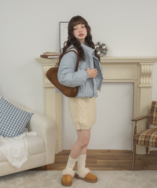 サイドケーブルミニスカート / side cable mini skirt（スカート