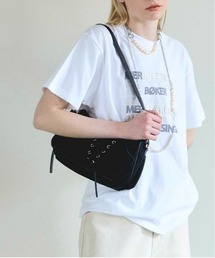 値下げしました★メゾンスペシャル　ボディバッグ⭐︎シルバー Gadget Shoulder Bag
