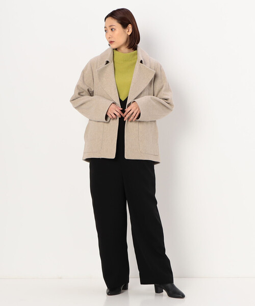 【セール】メルトン Ｐジャケット（その他アウター）｜Gabardine K.T（ギャバジンケーティー） pattayablatt.com