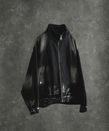 ADRER（アドラー）の「3way zip sleeve blast denim blouson / 3ウェイジップスリーブブラストデニムブルゾン（デニムジャケット）」