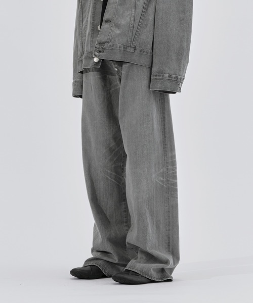 LEVI'S JUNYA WATANABE デニムパンツSサイズ JUNYA WATANABE,ジュンヤワタナベ,Levi's Wネーム フレアデニム