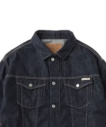   カルバンクライン J326391 RELAXED DENIM JACKET リラックス デニム ジャケット チュニジア製 インディゴブルー系 M【中古】 90517272b_b_05_215.jpg