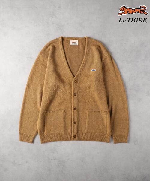 Right-on(ライトオン)の「Le TIGRE(ルティグレ)【メンズ】刺繍カーディガン(カーディガン/ボレロ・メンズ・ブラック/ベージュ・S/M/L/XL)」の14枚目の写真