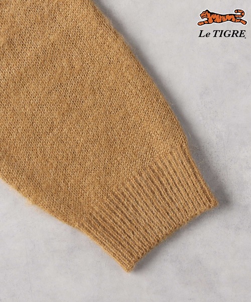 Right-on（ライトオン）の「【Le TIGRE】刺繍カーディガン（カーディガン/ボレロ・メンズ・ブラック/ベージュ・S/M/L/XL）」の15枚目の写真